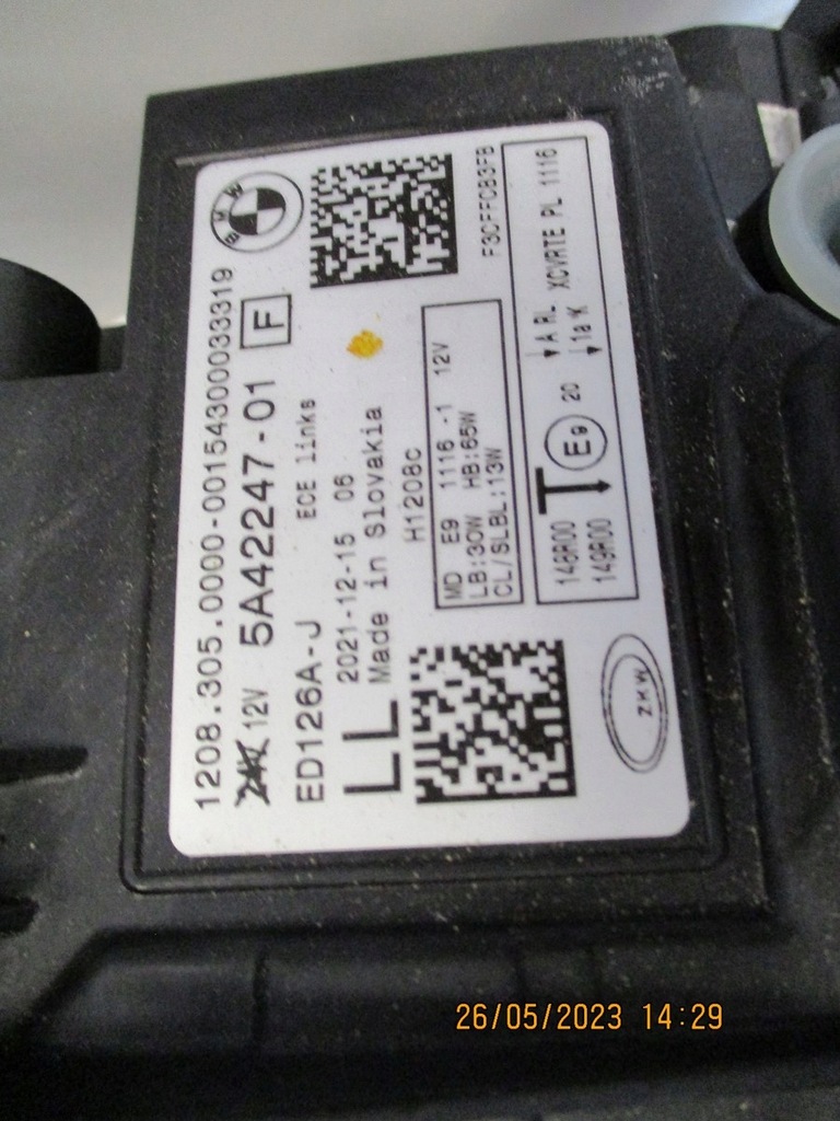 фото №10, Лампа full led bmw 2 u06 5a42248 5a42247