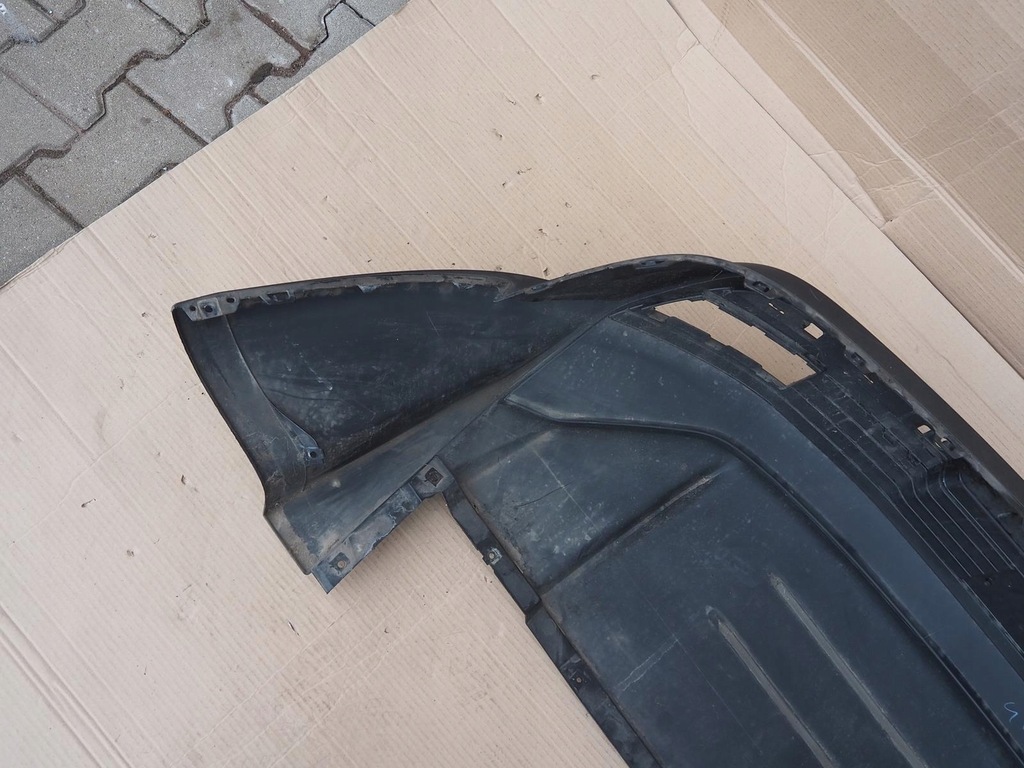 фото №14, Porsche taycan диффузор бампер задняя накладка