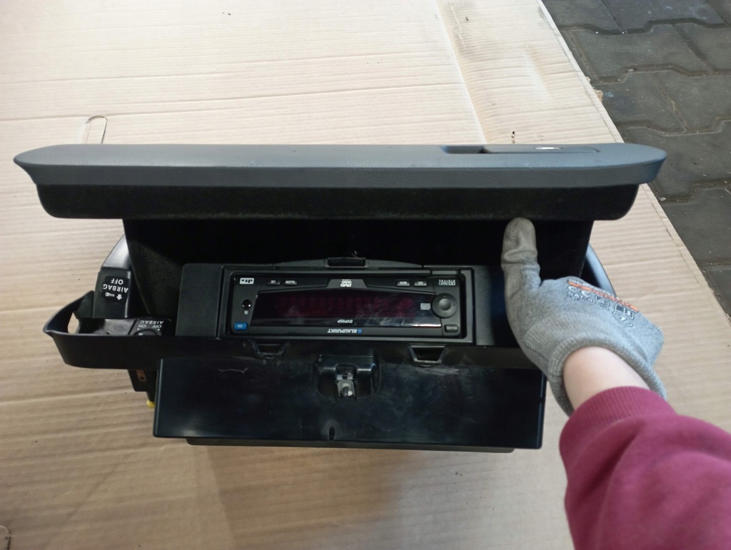 фото №16, Vw passat b6 бардачок сидіння заднє сидіння сидіння з dvd підігрів шкіра europa