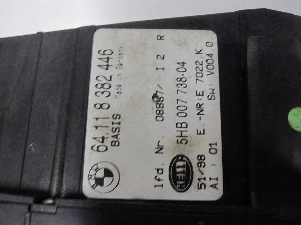 фото №10, Панель кондиціонера обдув bmw e46