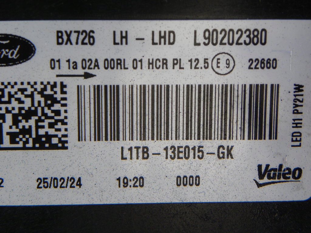 фото №6, Ford puma mk2 лампа передня ліва сторона 2024 rok