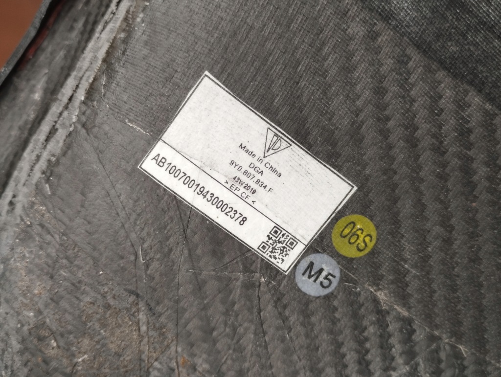 фото №8, Карбон спойлер накладка диффузор бампера задняя porsche cayenne gts iii 9y