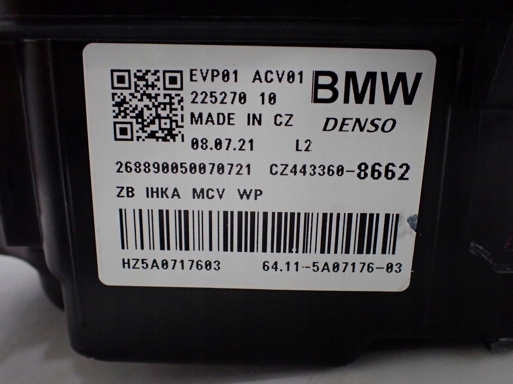 фото №11, Обігрівач повітродувка europa 5a07176 9297751 7952061 9461798 bmw i3 i01 21r