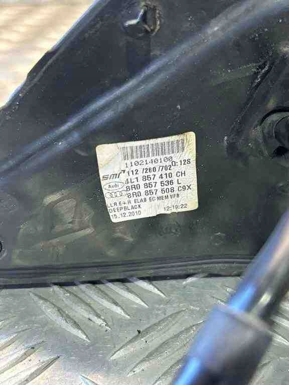 фото №11, Зеркало правое audi q7 4m 4l1857410ch 3.0l дизель 170kw 2010