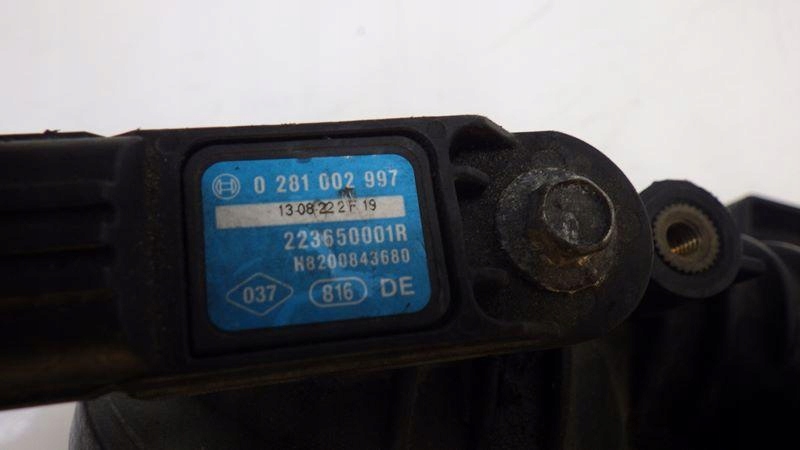 фото №7, Коллектор всасывающий датчик kuga mk1 2.0 tdci 223650001r h8200843680 0281002997