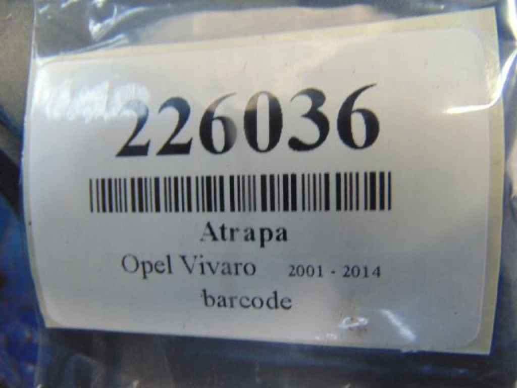 фото №7, Opel vivaro 1.9dci решітка радіатора