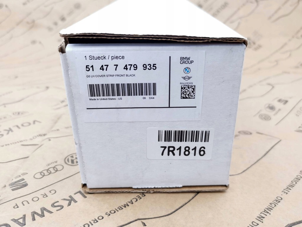 фото №11, Молдинг порог левая передняя bmw x5 51477479935 nowa org