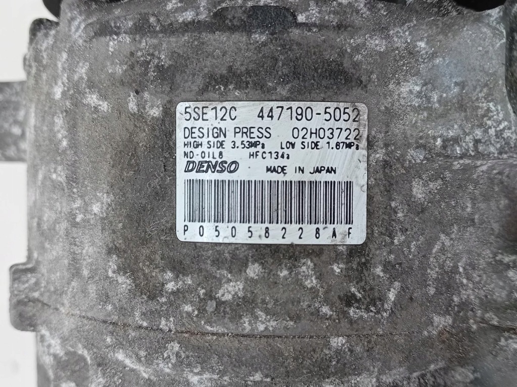 Насос, компресор кондиціонера dodge caliber p05058228af 447190-5052 5se12c Зі Шроту