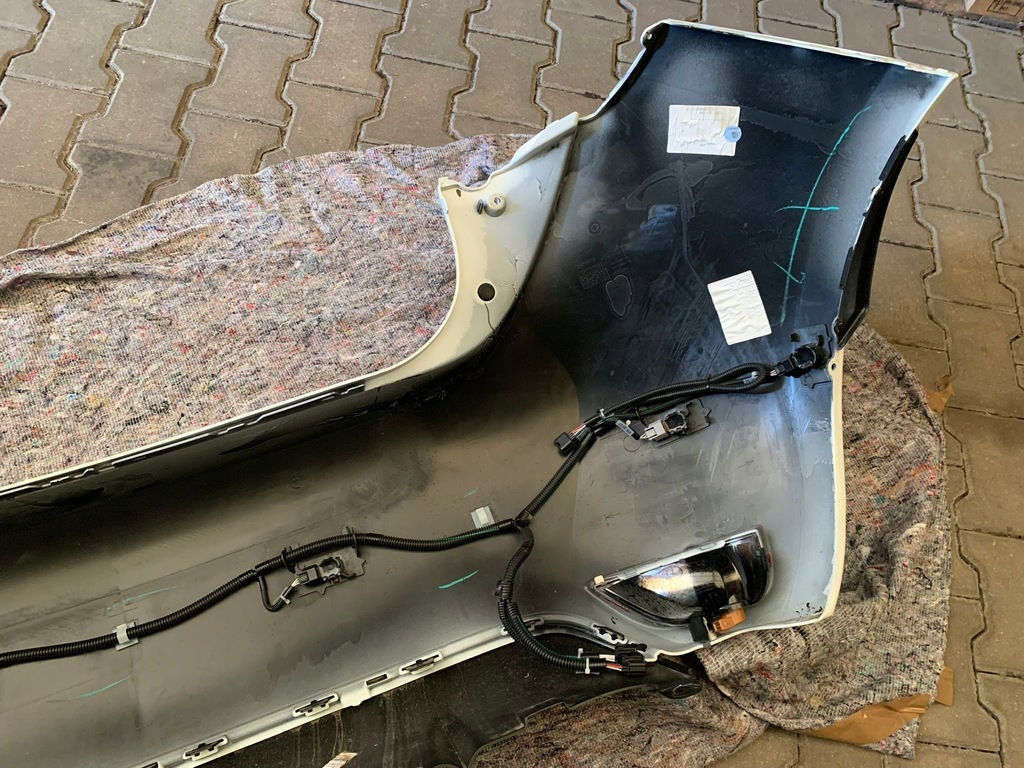 фото №16, Бампер задній задня 6 pdc датчики джгут лампи ov369 renault zoe ii lift