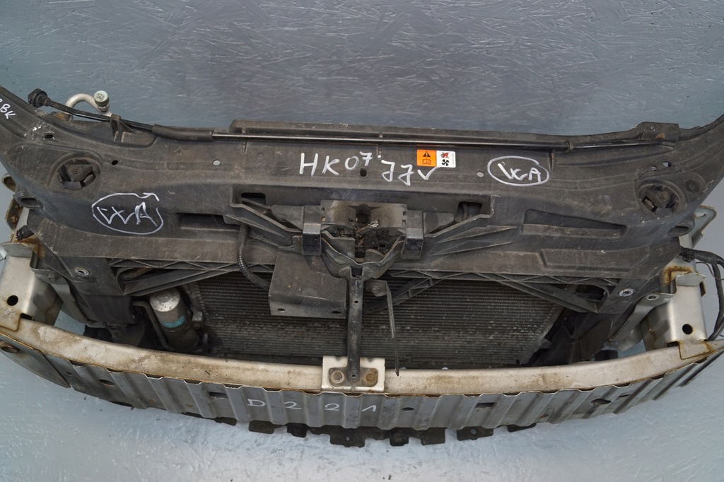 фото №5, Pas передній радіатор mazda 3 bk i 1.6 b