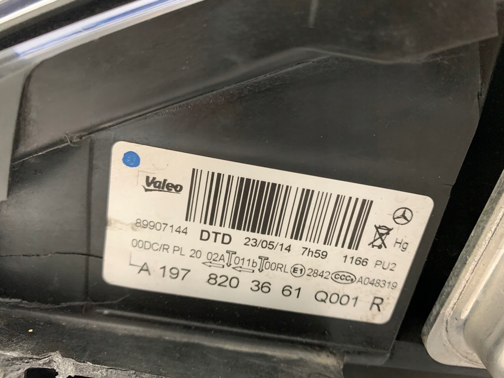 фото №7, Mercedes sls w197 лампа передняя правая ксенон led