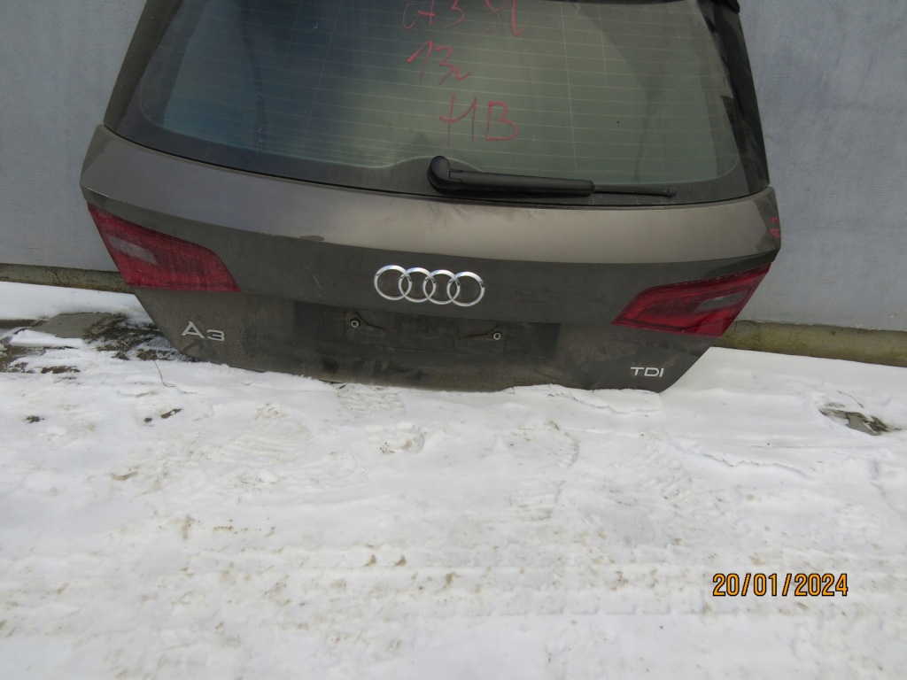 фото №3, Audi a3 8v hb кришка багажника задня