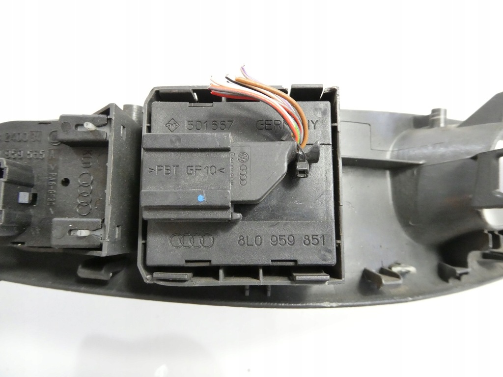 фото №7, Панель перемикач вікон дзеркал audi a3 8l