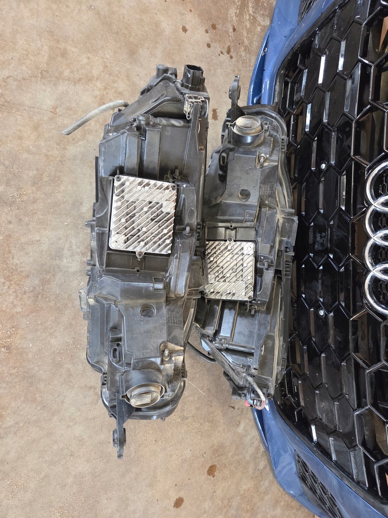 фото №14, Audi a5 8w lift s-line kompletny перед бампер капот лампи радіатор lx5f