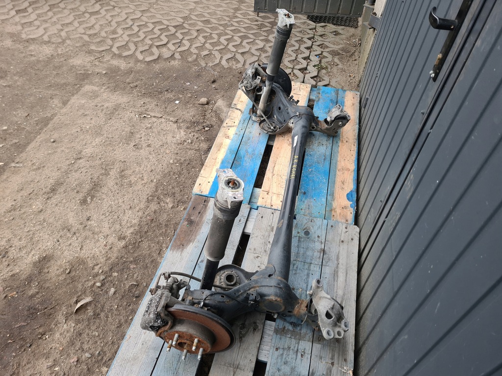 фото №4, Балка задняя подвеска oś opel astra k hb