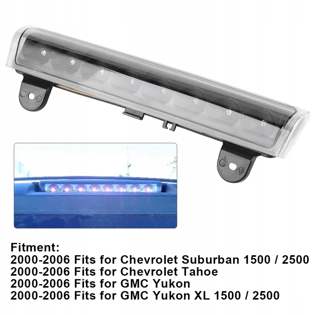 фото №10, Лампи третього світло гальмування led 15170955 підходять do chevroleta tahoe