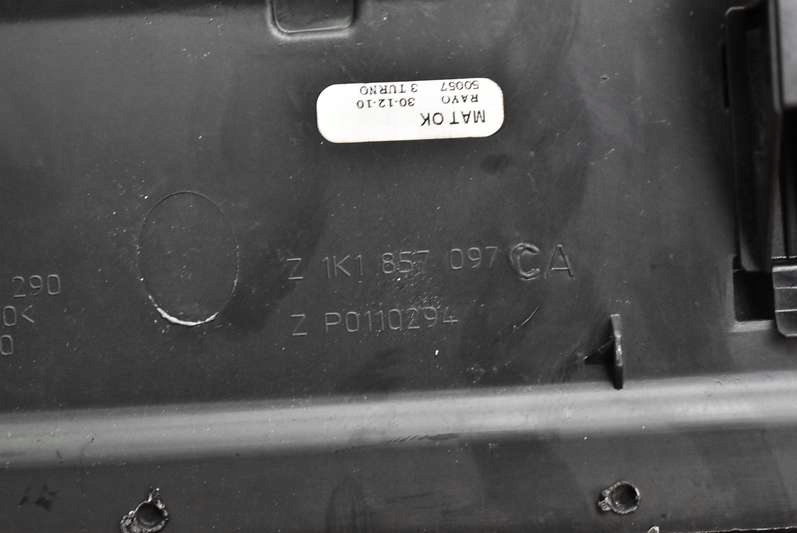 фото №12, Бардачок пассажира eu 1k1857290 vw golf 6 vi 08-15