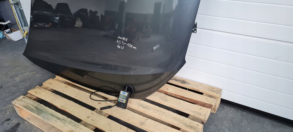 фото №4, A6 c7 4g s6 капот крышка двигателя перед lz7s