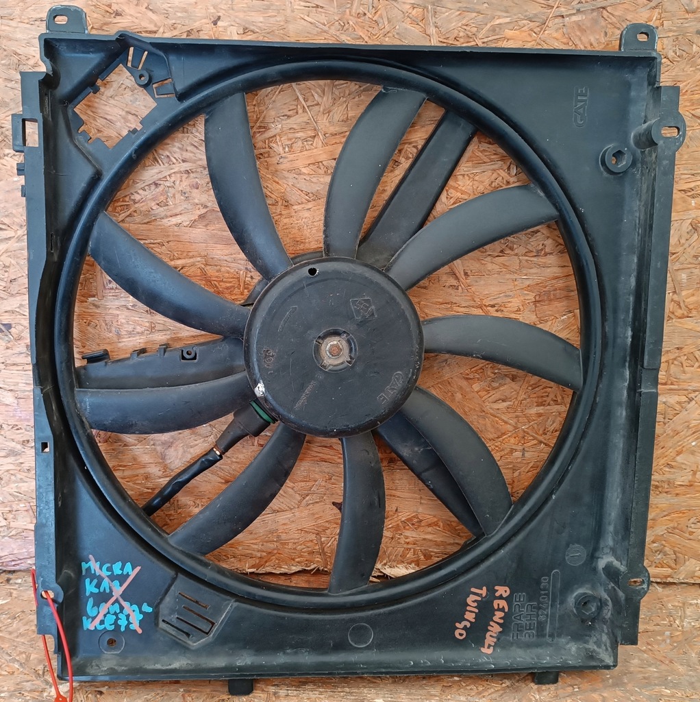 фото №2, Вентилятор радиатора корпус renault twingo i