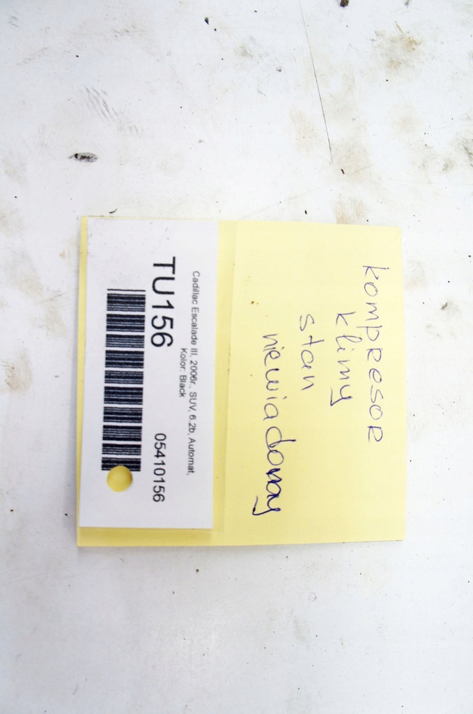 фото №5, Tu156 cadillac escalade iii 6.2i компрессор кондиционера