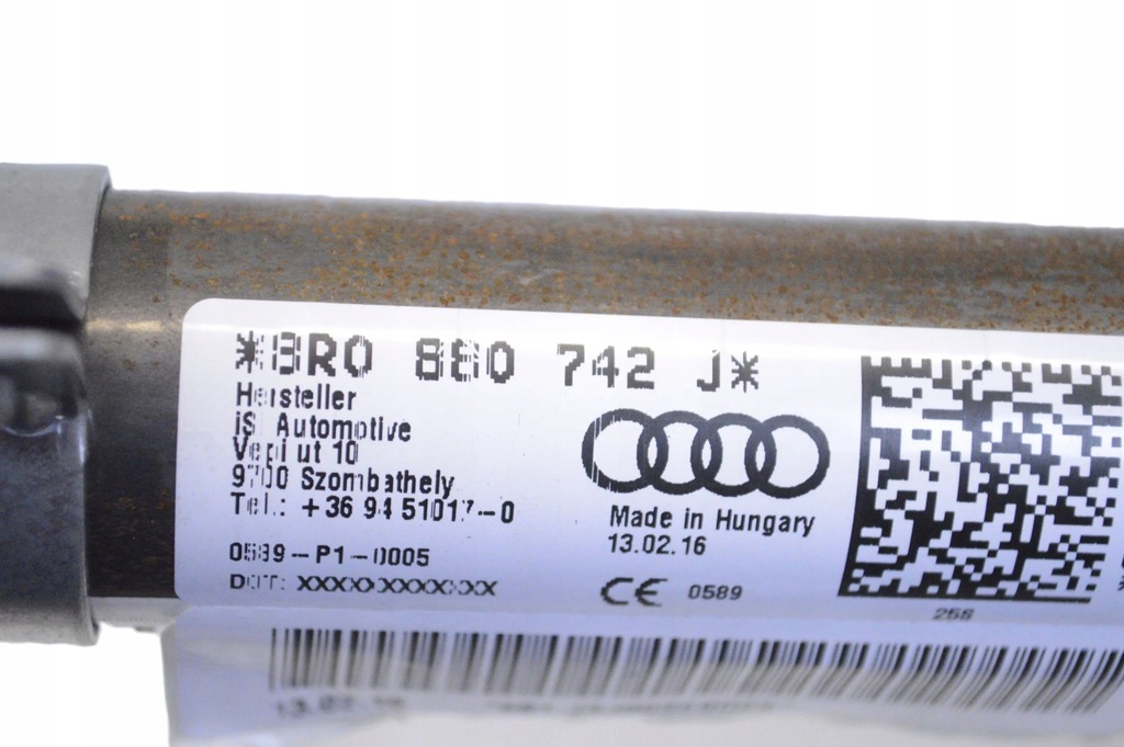 фото №5, Audi q5 sq5 2016 правая сторона шторка безопасности подушка безопасности