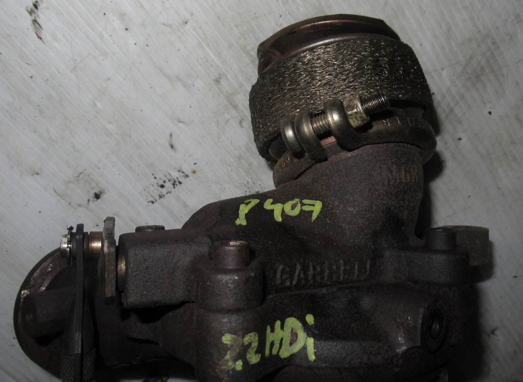 фото №7, Peugeot 407 sw 2,2 hdi турбонагнетатель gt14462