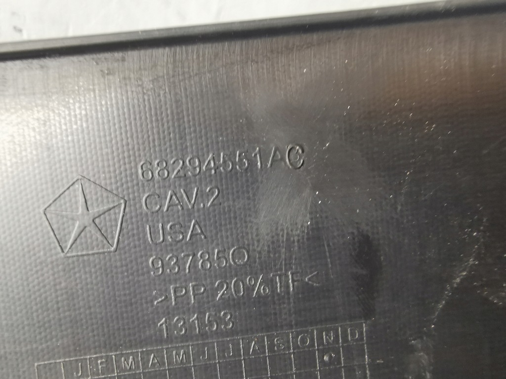фото №7, 68294551ac dodge ram 5 v защита поперечина передний оригинальная