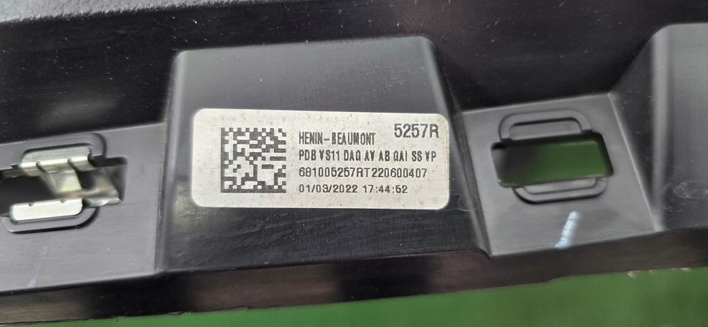 фото №6, Панель приладів приладова консоль панель приладів mercedes citan ii w420 681005257r