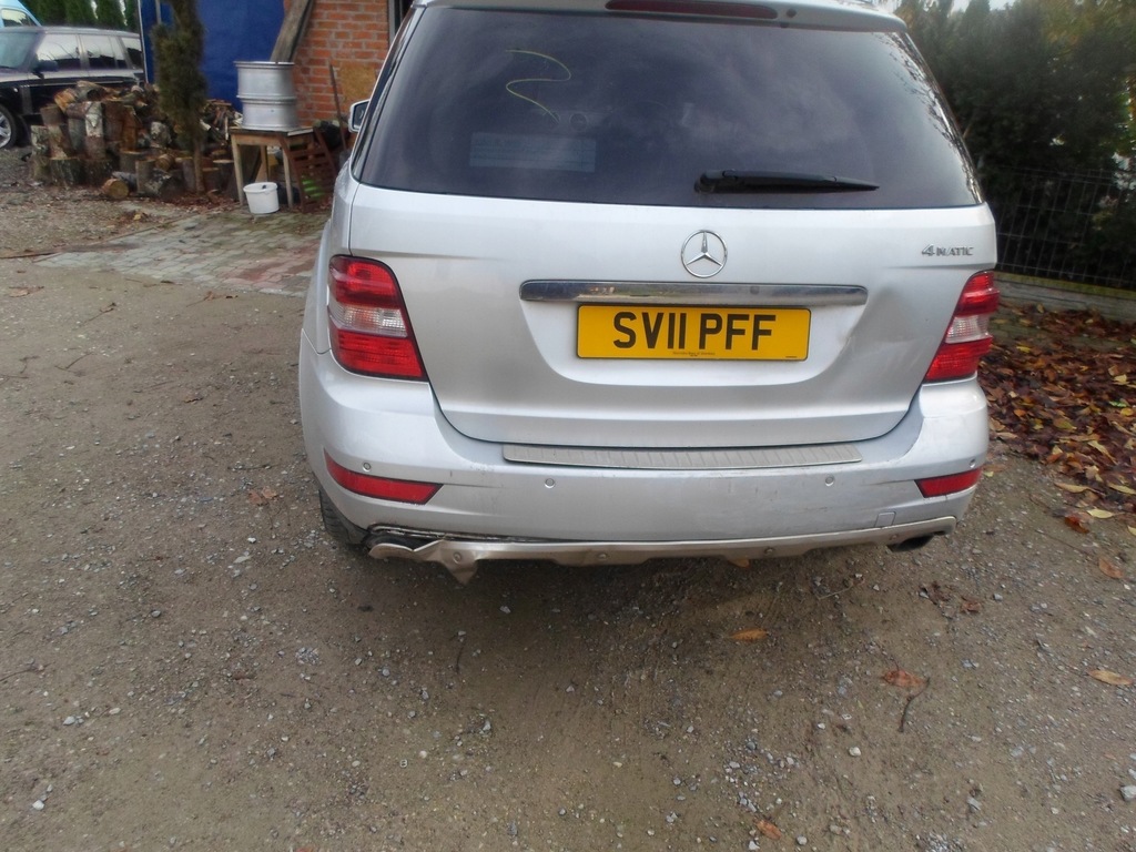 фото №1, Mercedes w164 lift задняя лампа бампер балка pas 197