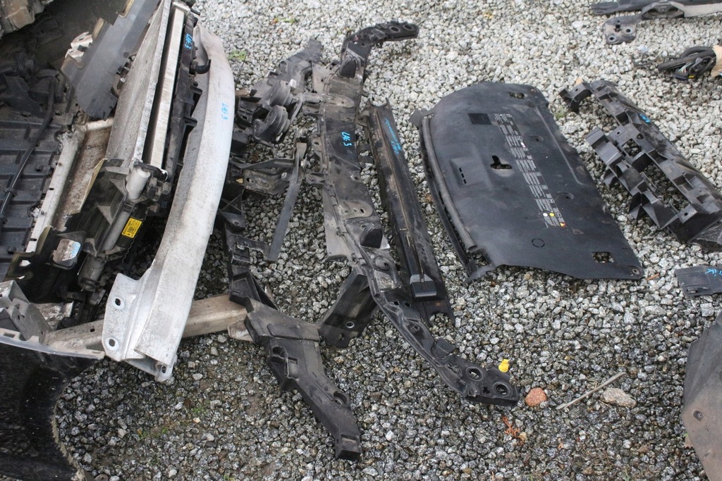 фото №10, Kompletny перед капот бампер крила лампа pas renault laguna iii nv676