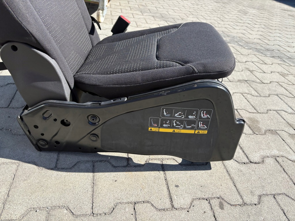 фото №5, Сидіння пасажира правий передній ford transit courier 2016 europa bdb