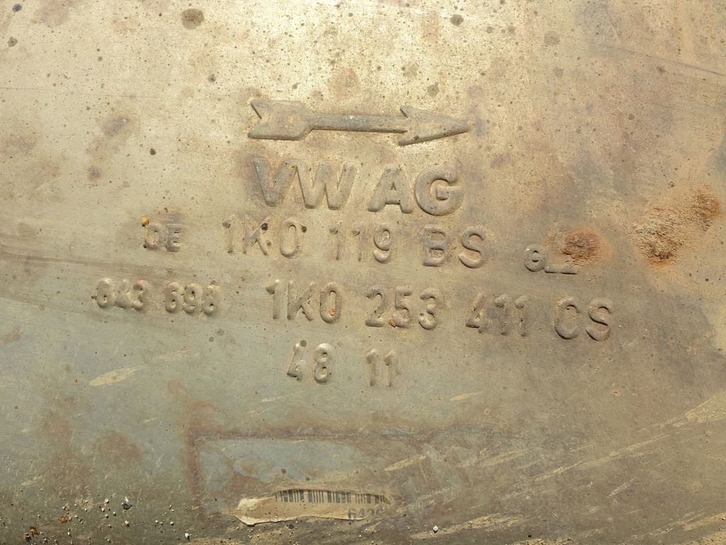 фото №5, Выхлоп , гаситель audi a3 8p 1.6 tdi 2008-