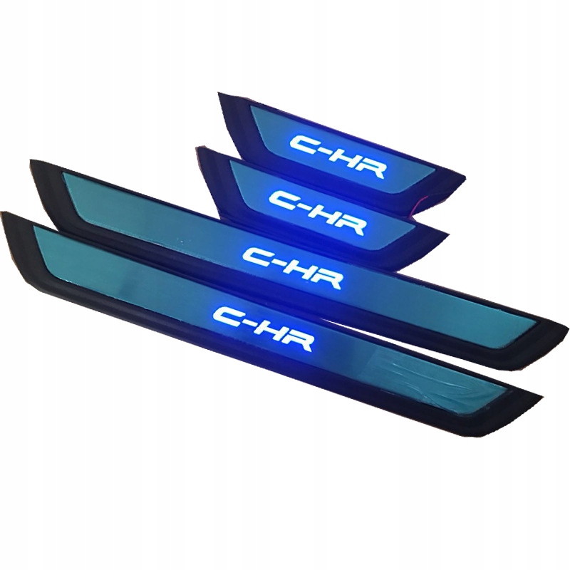 фото №5, Накладки пороговые стальной защитное toyota chr c-hr