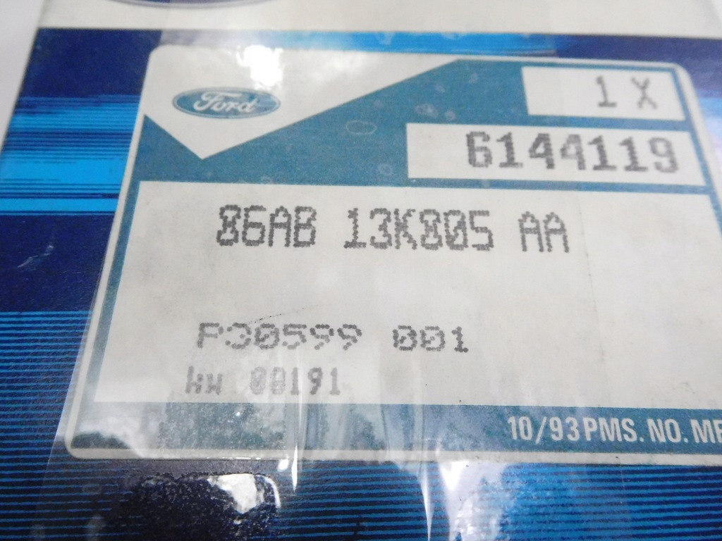 фото №7, Пластина контактна кришка керма ford escort / orion 1986-1990 6144119