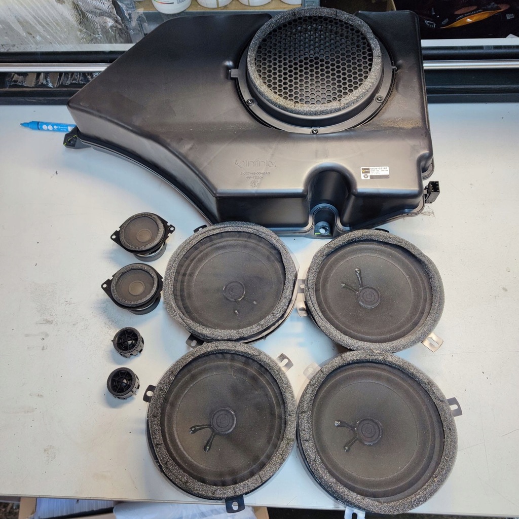 фото №1, Dodge nitro динамики infiniti комплект