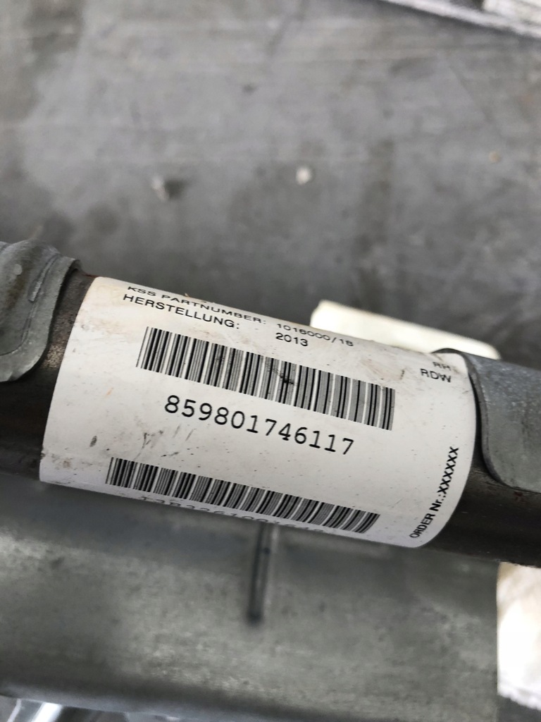 фото №4, Mini countryman r60 шторка безопасности правая