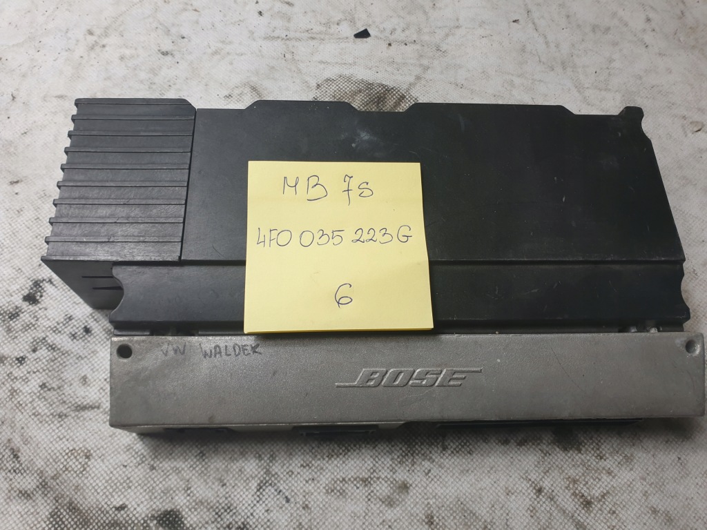 фото №1, Audi a6 c6 усилитель bose 4f0035223g