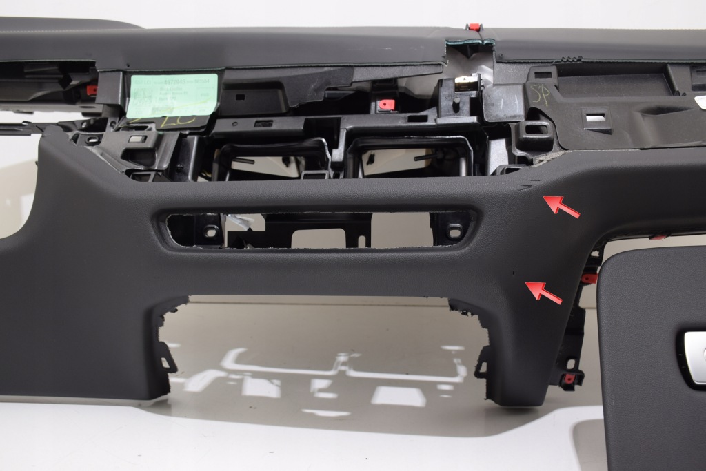 фото №15, Bmw x5 g05 x7 g07 lci lift панель приладів приладова панель  шкіра hud оригінал