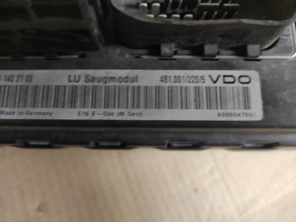 Блок керування витратомір mercedes a140 a0265450532 Доставка