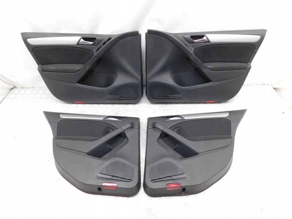 фото №15, Сидіння комплект заднє сидіння обшивки - vw golf vi gti 5d