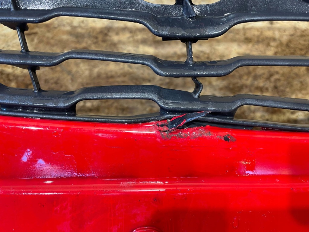 Opel corsa e v 5 14-19 бампер перед передній Зі Шроту