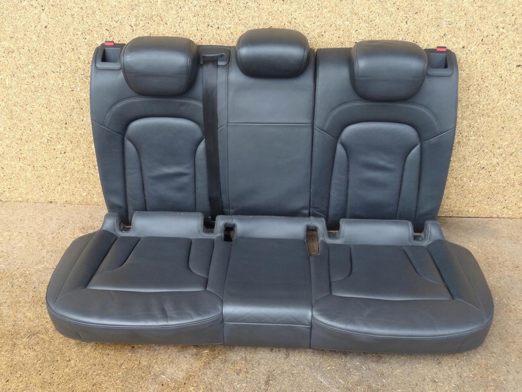 фото №13, Audi q3 8u s-line 11-18 обивка сиденья полная кожа заднее сиденье спинка комплект