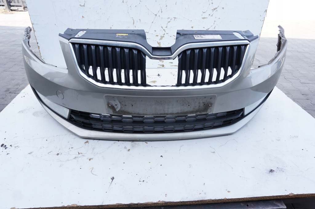 фото №1, Бампер перед передній протитуманні фари skoda octavia 3 iii lf8h