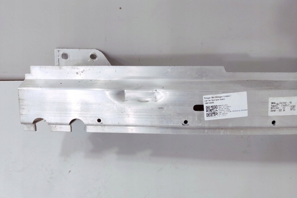 фото №10, Балка бампера задняя bmw x7 g07 7425444 3.0l бензиновый 250kw 2019