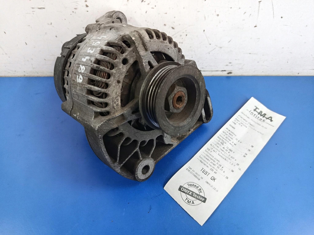 Купить Fiat punto 2 2 1.2 16v генератор 63321712 magneti marelli, 60a test