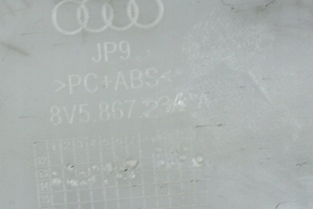 фото №6, Audi a3 седан 8v s3 передня права молдинг стійка a 8v5867234a 2015