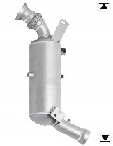 фото №1, Фильтр dpf частиц твердых mercedes c180 c200 : w204 2.1 cdi