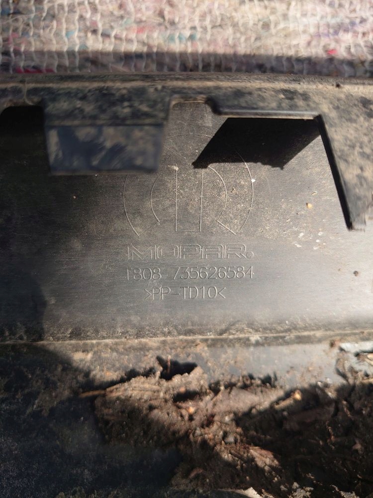 фото №7, Fiat tipo ii hb 15- накладка спойлер бампера задня