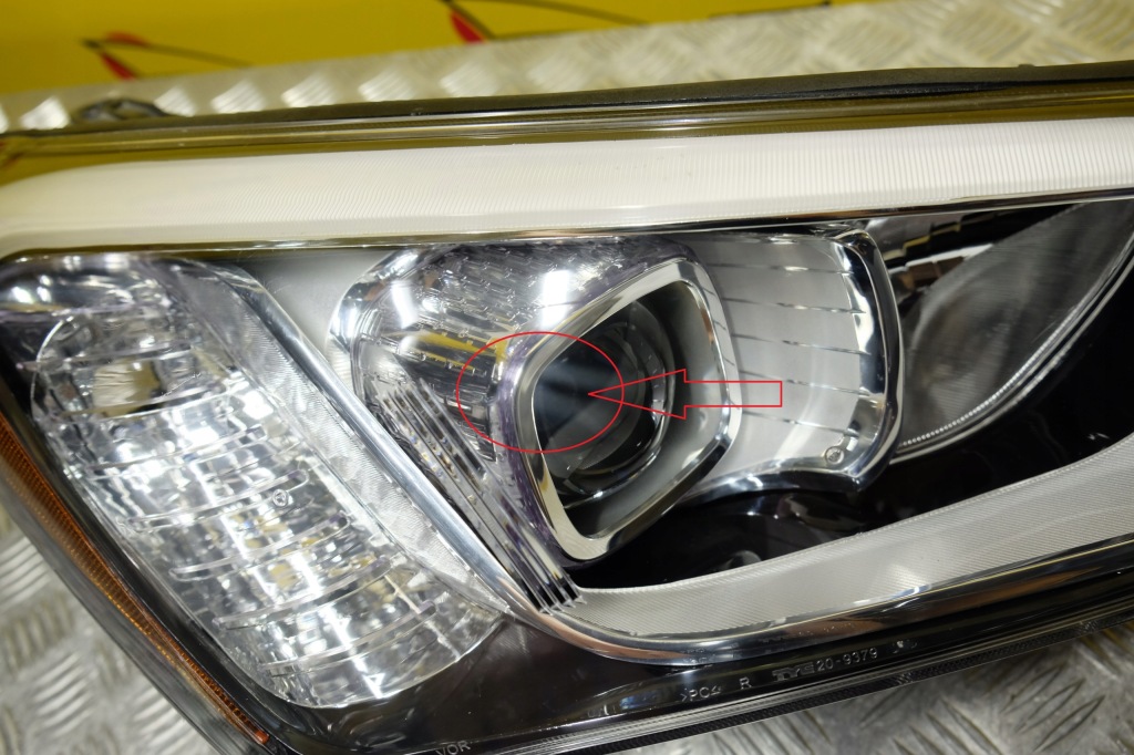 фото №5, Hyundai santa fe 2012- фара лампа ксенон r usa
