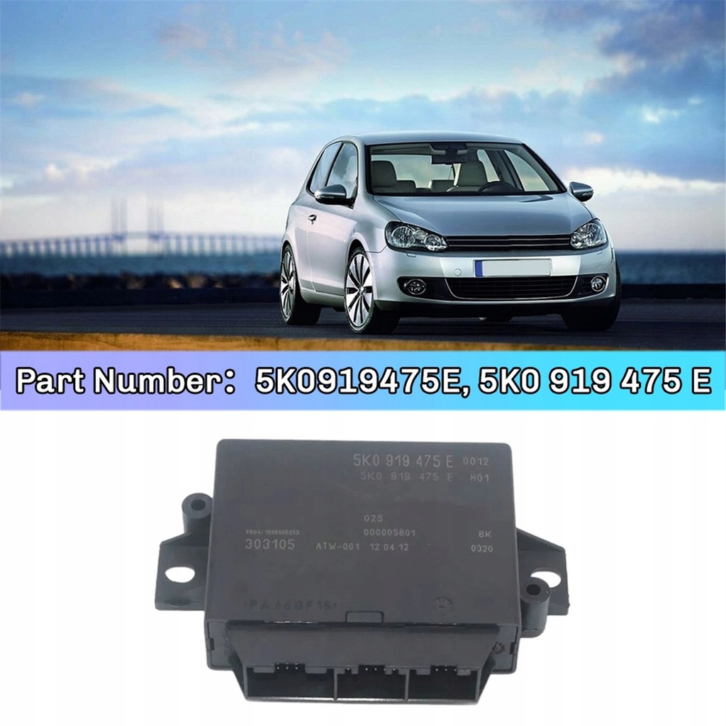 фото №7, Модуль радара паркування pomoc паркування 5k0919475e